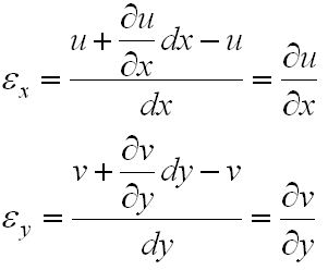 平面问题的平衡微分方程